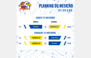 Matchs du week-end