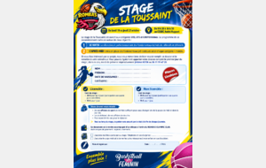 Stages de la Toussaint